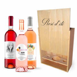 coffret vin carton Le meilleur du Bordeaux - 3 bouteilles - La Compagnie  des Bonnes Bouteilles